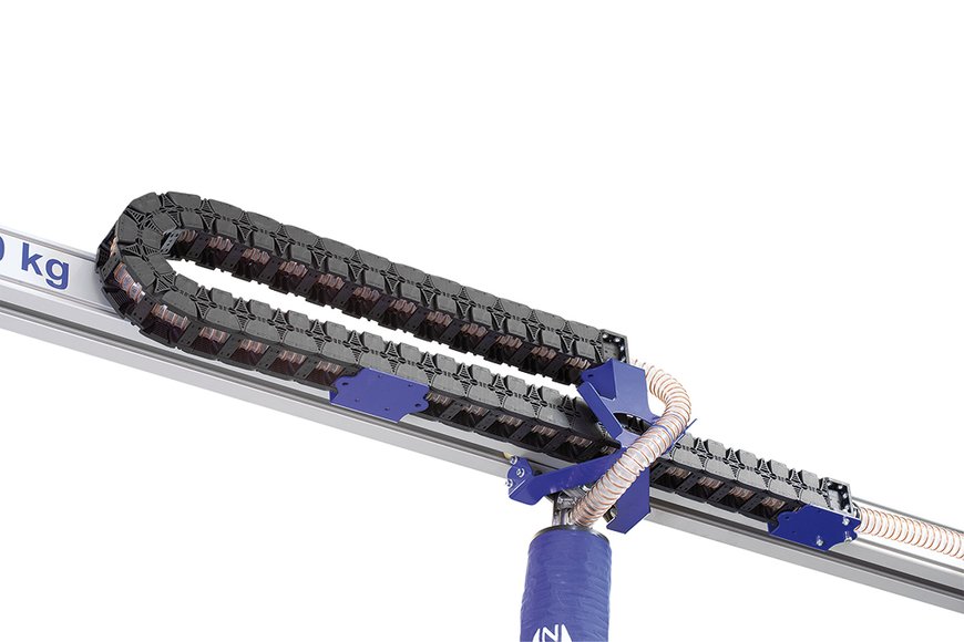 Cable Carrier V-Chain Makes Space